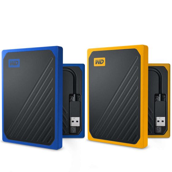 SSD portabil Western Digital My Passport Go:  design ergonomic și rezistență sporită