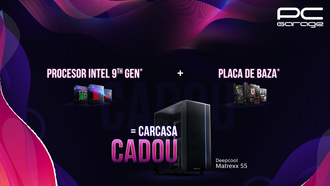 PC Garage anunță campania “Te echipăm Gratuit – Intel Edition”
