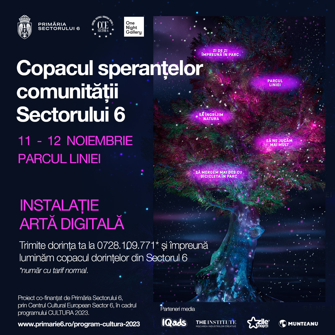 S-a lansat Copacul Dorințelor comunității Sectorului 6