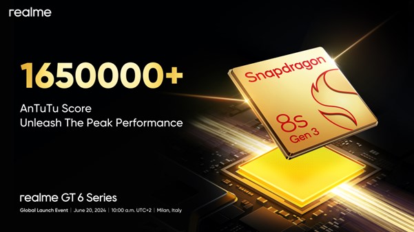 realme GT 6 va fi oferit cu cel mai nou procesor Snapdragon