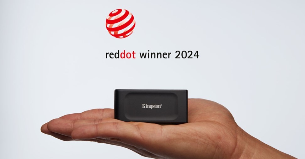 SSD-ul extern Kingston XS1000 câștigă premiul Red Dot Design în 2024