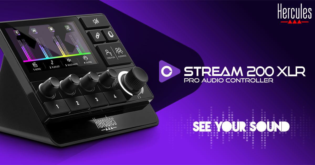 Noua linie Hercules de produse audio special concepute pentru streaming
