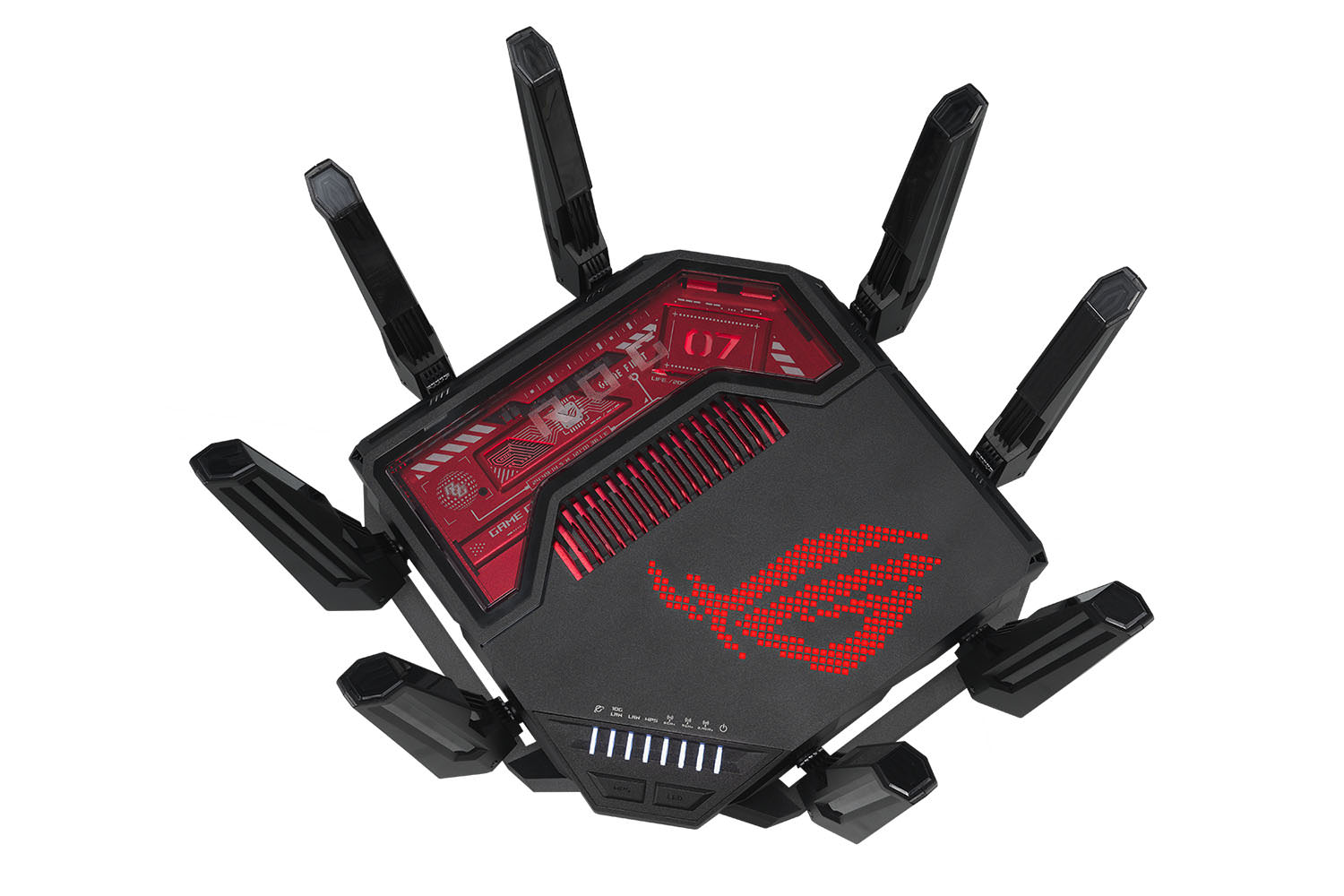 ASUS a lansat routerul de gaming ROG Rapture GT-BE19000 Tri-Band WiFi 7