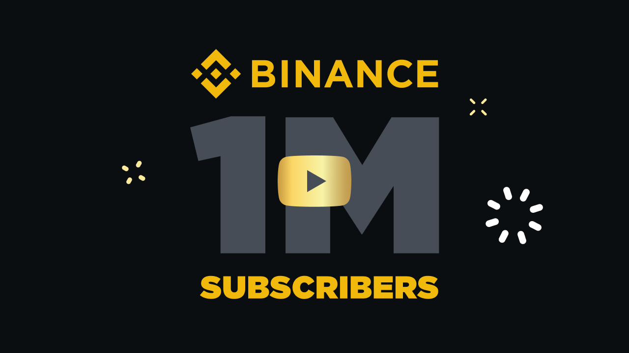 Binance, prima companie din cripto care atinge 1.000.000 abonați pe YouTube