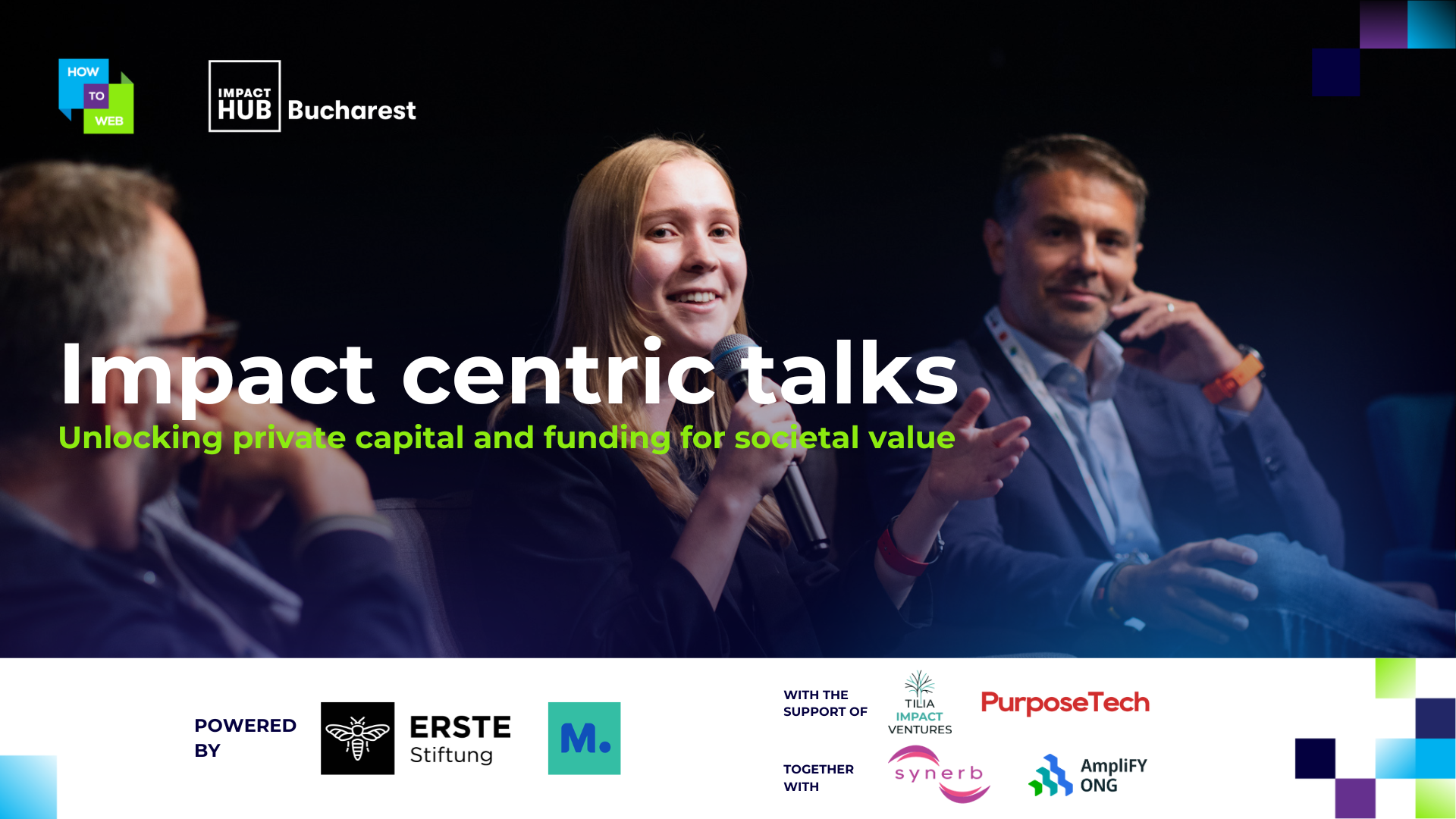 Impact Centric Talks: Investiții cu impact pentru viitor sustenabil