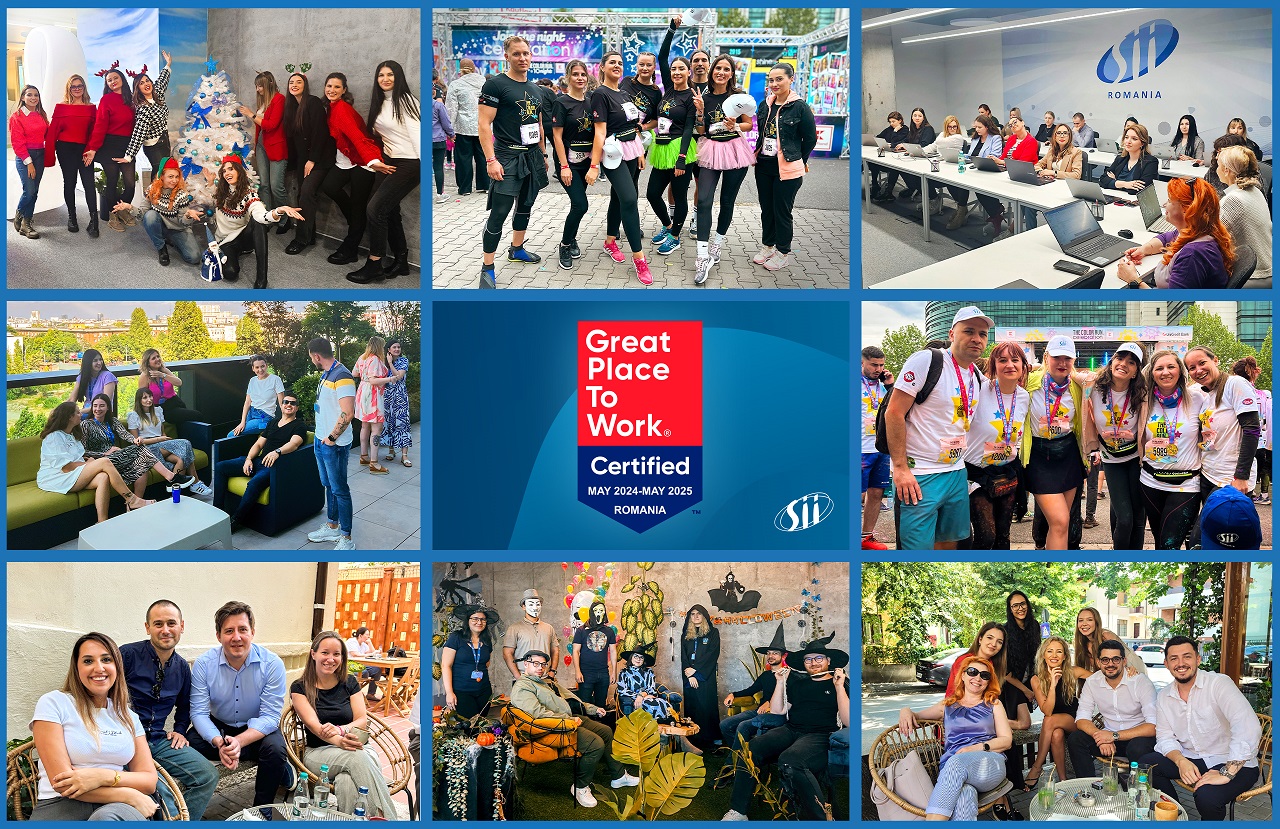 SII Romania obtine certificarea Great Place to Work® pentru al treilea an consecutiv