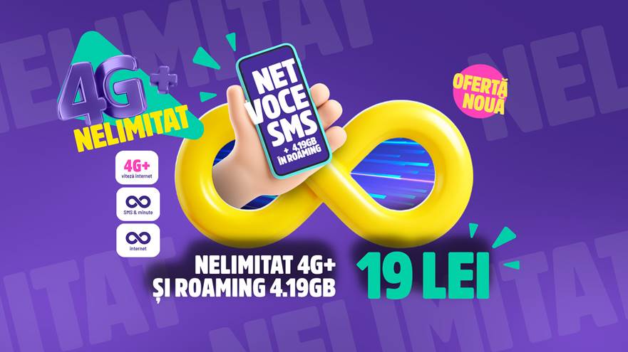 YOXO  lansează oferta cu internet nelimitat fără perioadă contractuală și roaming SEE