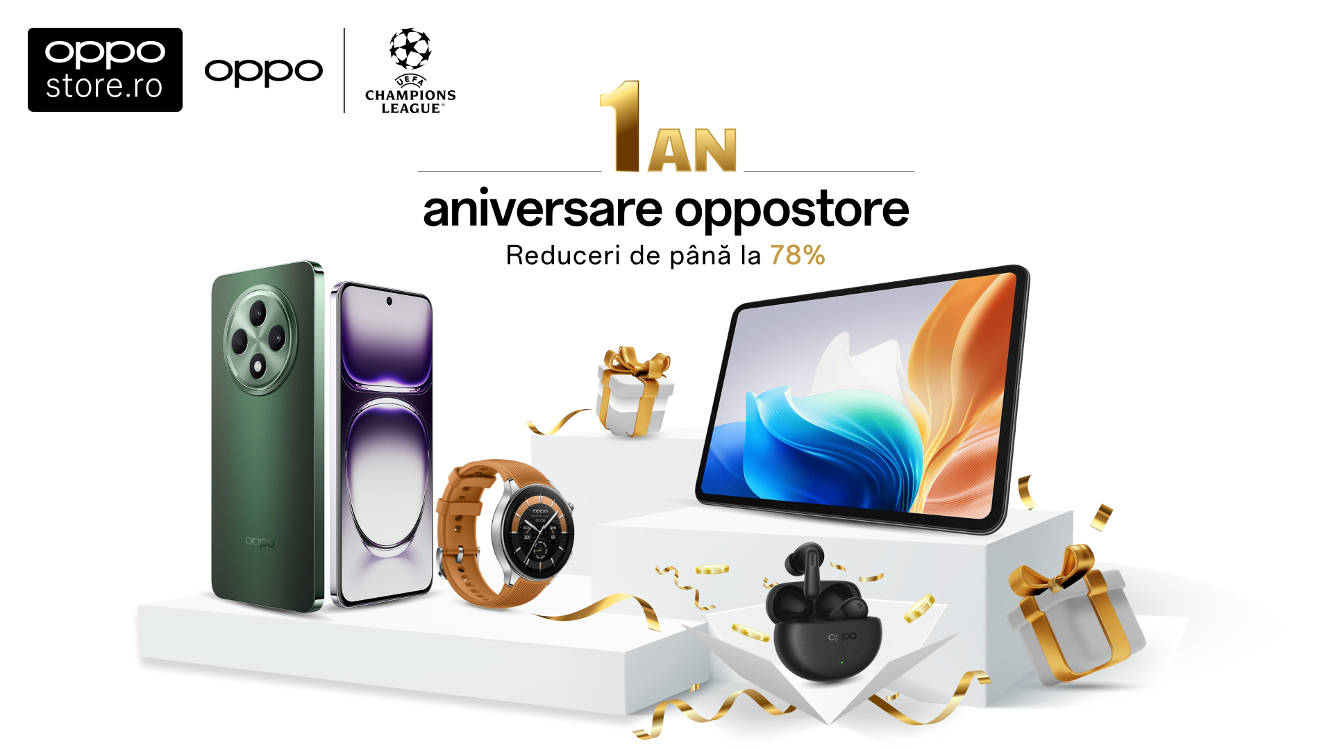 OPPO câștigă loialitatea pasionaților de tehnologie – 30% dintre clienți revin pentru noi achiziții pe oppostore.ro