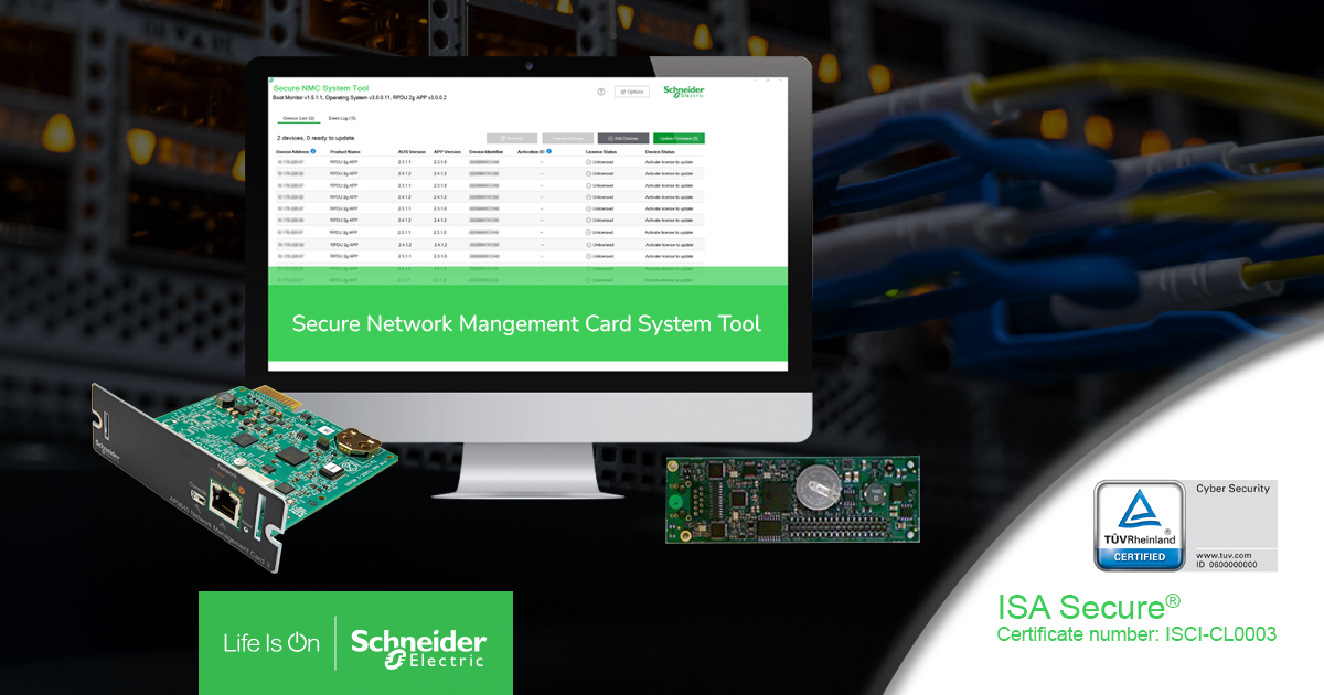 Schneider Electric – prima companie care a obținut o certificare de securitate cibernetică de nivel mai înalt pentru soluțiile EcoStruxure™ IT DCIM