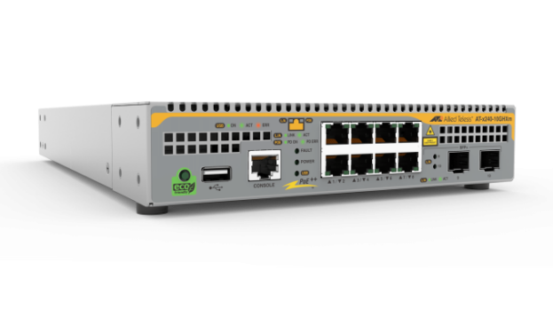 Allied Telesis introduce seria x240 de switch-uri PoE++ multi-Gigabit Edge de 90 W