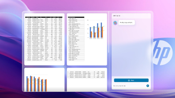 Document Excel pe mai multe pagini fără HP Print AI