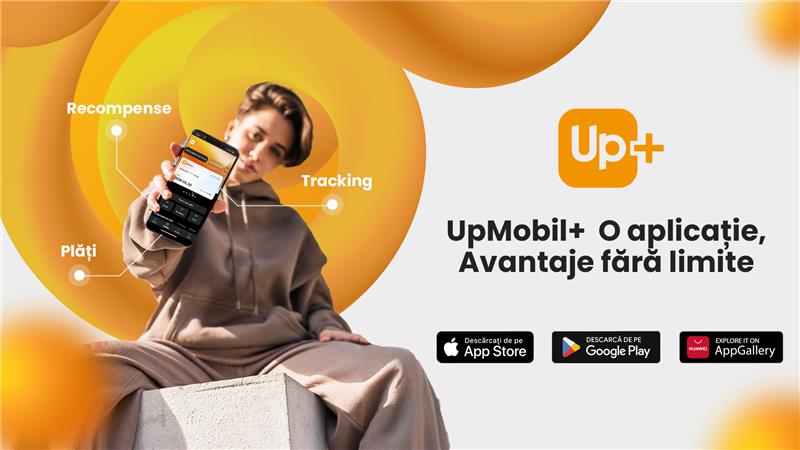 UpMobil+, aplicația „all-in-one” care aduce avantaje financiare și oferte exclusive pentru toți românii