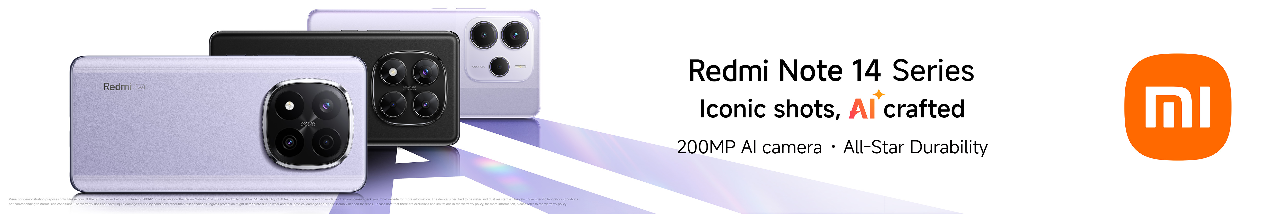 Redmi Note 14 Series Product KV-RGB-600x100cm-Horizontal